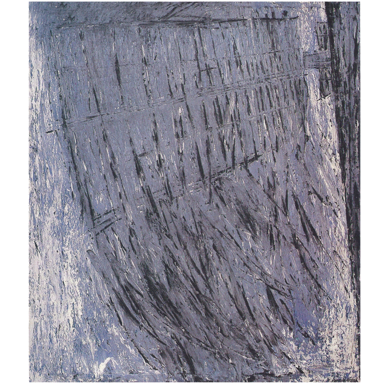 ASPAVIENTO. Óleo sobre lienzo 230 x 200 cms